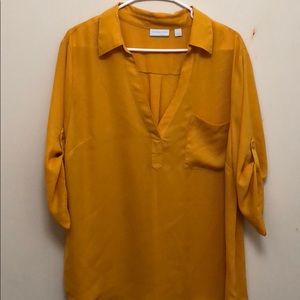 Yellow blouse